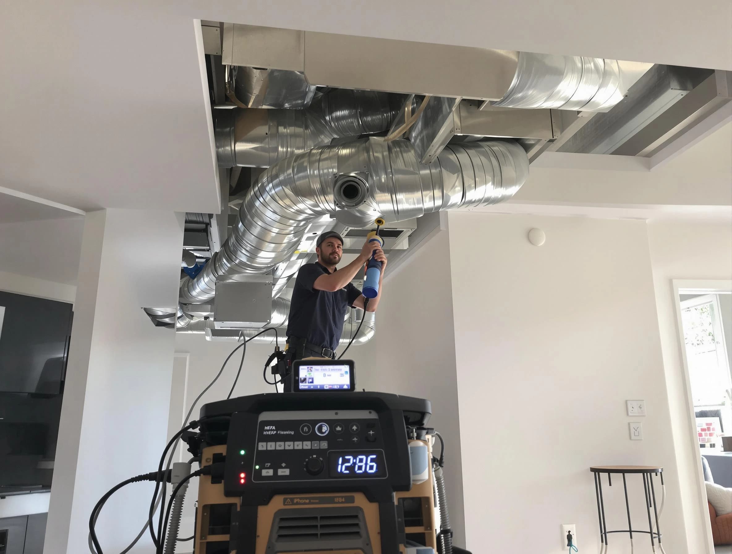 Advanced pure air duct cleaning by Centennial Air Duct Cleaning in Centennial