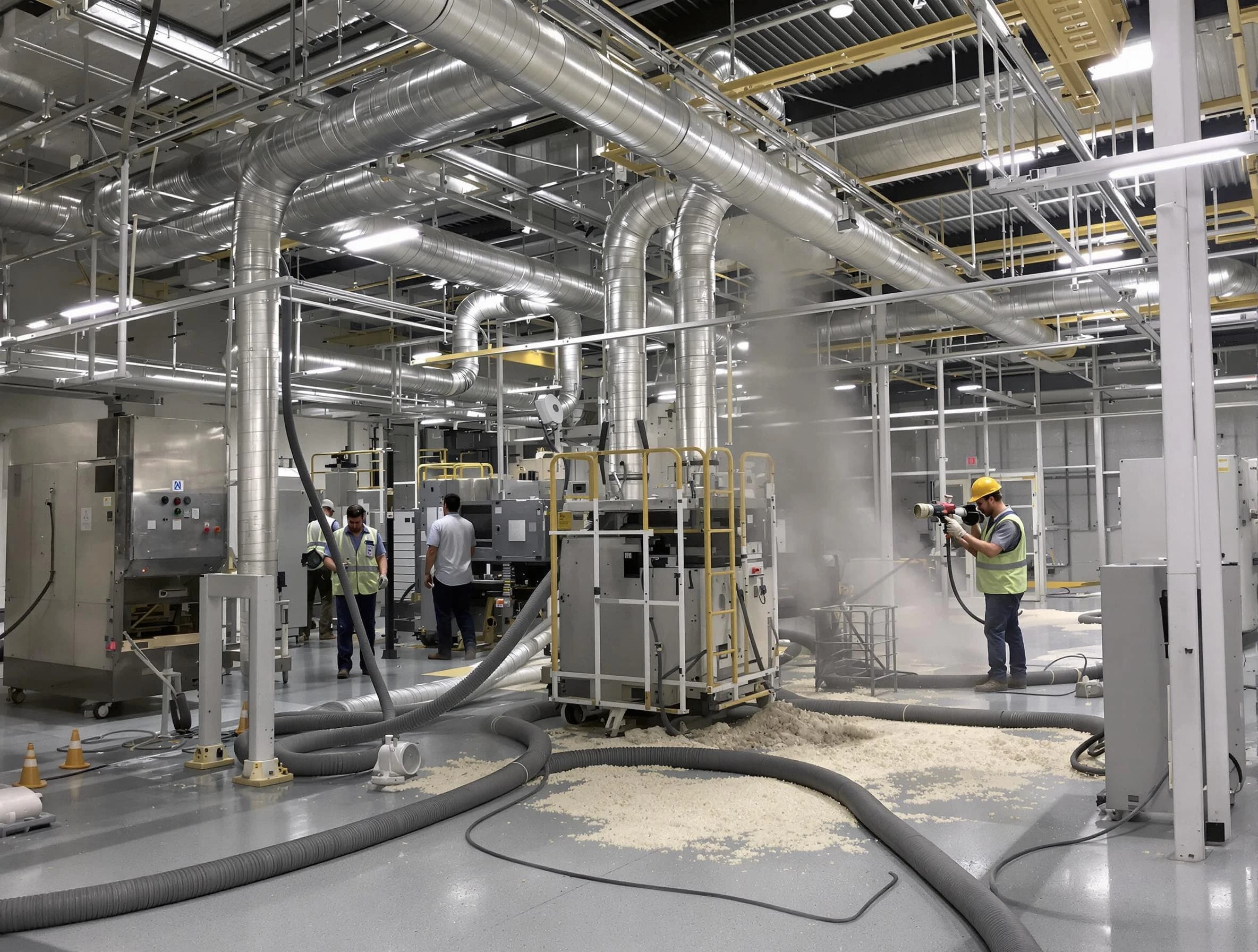 Heavy-duty industrial duct cleaning by Centennial Air Duct Cleaning in Centennial