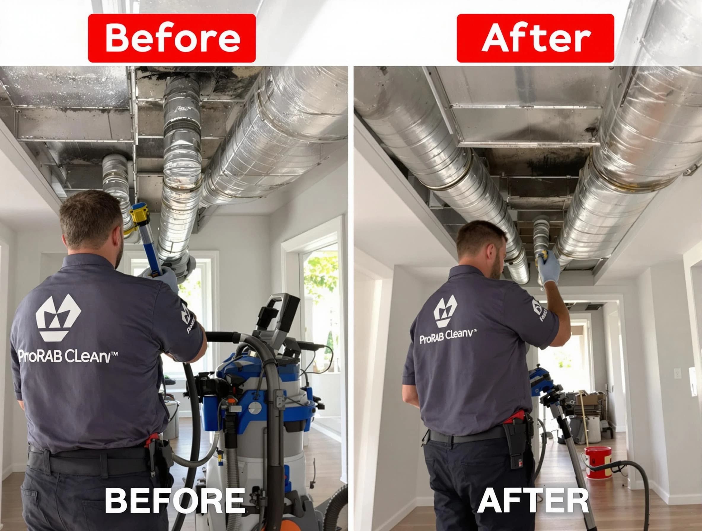 Centennial Air Duct Cleaning expert performing thorough residential duct cleaning in a Centennial home