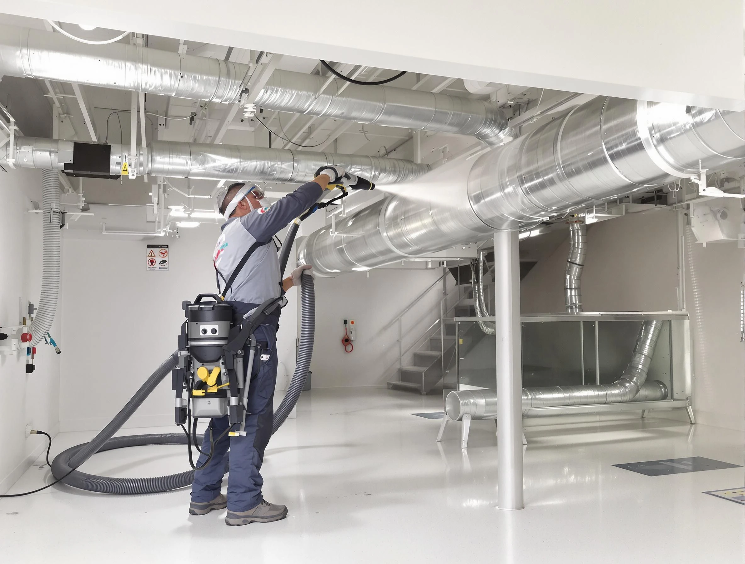 Professional central duct cleaning by Centennial Air Duct Cleaning in Centennial